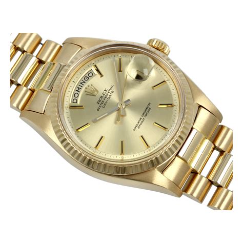 rolex day-date gold 36mm|rolex day date 36 1803.